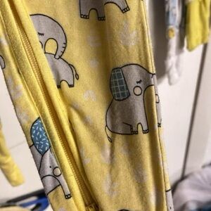 Yellow elephant little sleepies